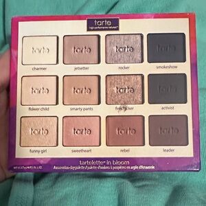 NEW Tarte In Bloom Eyeshadow Palette - Neutral and Bold Shades